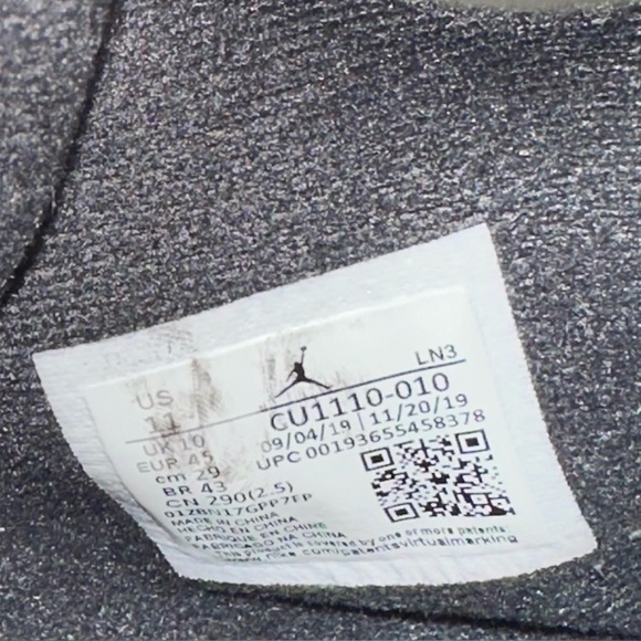 AIR JORDAN 4 Retro “Black Cats”. Size 11 men. - Picture 5 of 5